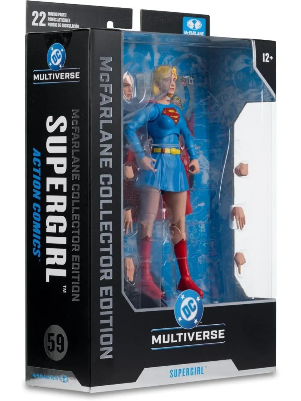 Supergirl 7in Action Figure - DC Multiverse Collector Edition, Heroic Toy for